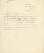 Image of Case 2 44. Letter form Miss S.  6 February 1930
 page 1