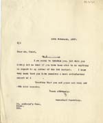 Image of Case 2 45. Letter to Mr Frost  13 February 1930
 page 1