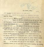 Image of Case 2 54. Letter to Mr Frost  6 March 1930
 page 1