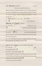 Image of Case 10 2. Agreement for M. to go into the Society's care c. February 1882
 page 1