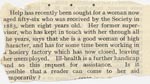 Image of Case 189 16. Notice in Our Waifs and Strays, September 1931, p 173
 page 1