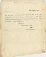 Image of Case 189 30. Letter from Miss N. 2 October 1931
 page 1