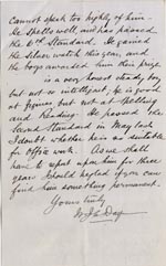 Image of Case 512 5. Letter from Standon Home 31 January 1890
 page 2