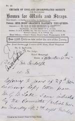 Image of Case 941 22. Letter from Hemel Hempstead about M's theft  6 September 1895
 page 1