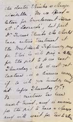 Image of Case 941 23. Letter from Hemel Hempstead about M's health  14 October 1895
 page 2