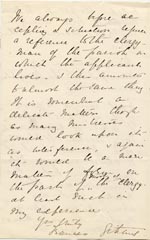 Image of Case 1106 14. Excerpt of letter from Girls Industrial Home, Fareham 20 September 1893
 page 3