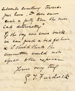 Image of Case 1109 9. Letter from G.T. Fieldwick, Hanley Castle 6 January 1890
 page 2