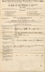 Image of Case 1138 1. Application to Waifs and Strays' Society c. May 1887
 page 1