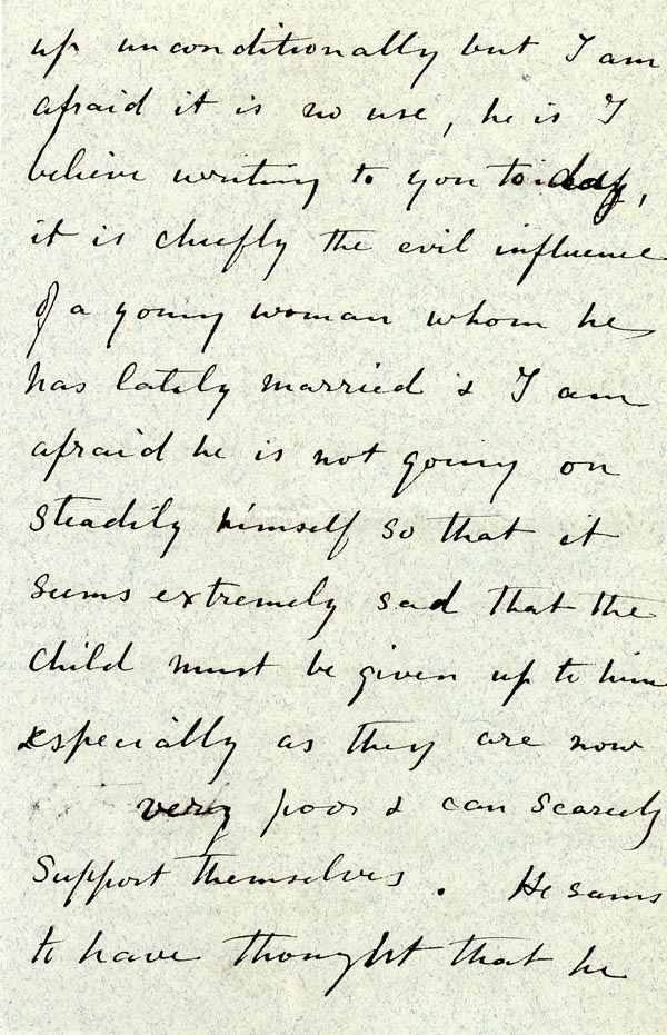 Large size image of Case 1214 12. Letter from Eton Mission, Hackney 24 July 1888
 page 2