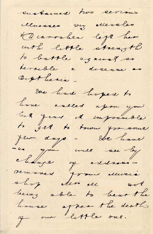 Large size image of Case 1214 20. Letter from adoptive father 19 January 1889 
 page 2
