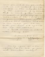Image of Case 1214 15. Letter from adoptive father 20 August 1888
 page 4