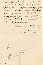 Image of Case 1214 20. Letter from adoptive father 19 January 1889 
 page 4