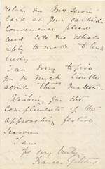 Image of Case 1269 7. Letter from Fareham 13 December 1890
 page 3