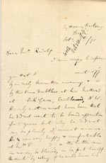Image of Case 2835 7. Letter from Revd Burrows 19 October 1895
 page 1