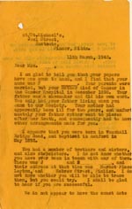 Image of Case 3271 65. Letter to F.  11 March 1941
 page 1