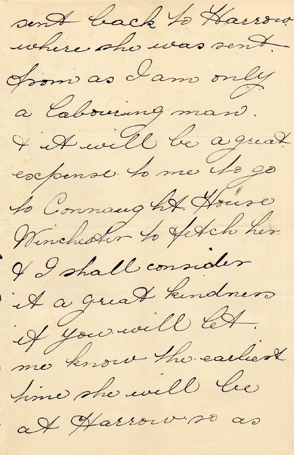 Large size image of Case 3574 7. Letter from S's father c. May 1896
 page 2