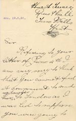 Image of Case 3574 9. Letter from S's father c. 9 June 1896
 page 1