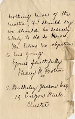 Image of Case 3622 5. Letter from National Society for the Prevention of Cruelty of Children 8 June 1895
 page 2