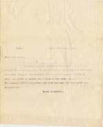 Image of Case 3622 12. Letter to Miss Joyce at Tattenhall Home Committee 20 October 1909
 page 1