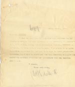 Image of Case 4171 29. Copy letter from Revd Edward Rudolf responding to the telegram  29 March 1901
 page 1