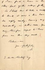 Image of Case 4172 6. Letter from Mrs B. about the boys' foster mother  19 May 1897
 page 3
