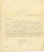 Image of Case 4172 14. Copy letter to Mrs H. telling her that the boys will be transferred to St Deniol's Home  29 October 1900
 page 1