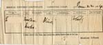 Image of Case 4199 2. Medical certificate from Carnarvon Workhouse confirming E's mother's blindness  22 January 1894
 page 1