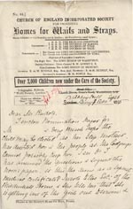 Image of Case 5008 2. Letter from Miss Hunter, Bury St. Edmunds 26 September 1895
 page 1