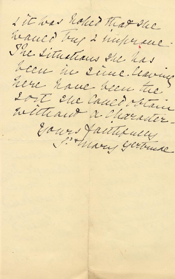 Large size image of Case 5505 9. Letter from a former employer of C c. 25 April 1906
 page 2