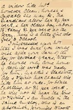 Image of Case 5929 10. Letter from Miss W.  16 December 1904
 page 2