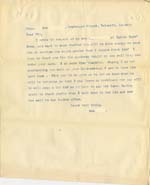Image of Case 5977 7. Copy letter from J's mother [enclosed with above letter] c. September 1903
 page 1