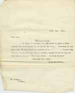 Image of Case 6001 48. Copy letter from Revd Edward Rudolf  29 May 1913
 page 1