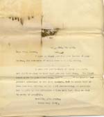 Image of Case 6424 6. Copy letter to Miss M. Senior asking if she can take A.  7 February 1902
 page 1