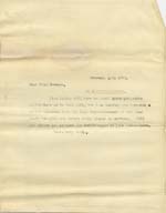 Image of Case 6424 12. Copy letter to Miss Snowden  14 February 1902
 page 1