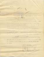 Image of Case 6424 21. Copy letter to Miss Snowden about visiting A's aunt  August 1902
 page 1