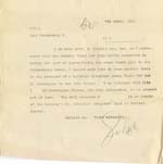 Image of Case 8587 25. Copy letter to Prebendary P. about E.  9 March 1910
 page 1