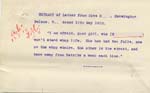 Image of Case 8587 34. Extract of a letter from Miss B. mentioning that E. has had two falls  12 May 1910
 page 1