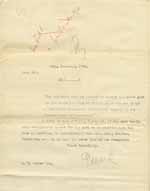 Image of Case 8625 4. Copy letter from Revd Edward Rudolf accepting E. for the Penkridge Home  10 December 1901
 page 1