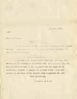 Image of Case 8625 15. Copy letter from Revd Edward Rudolf re above letter  1 June 1909
 page 1