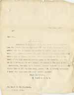 Image of Case 8625 20. Copy letter from Revd Edward Rudolf to the Cannock Union  8 June 1909
 page 1