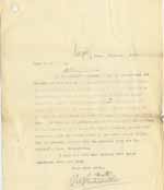 Image of Case 8645 9. Copy letter written on behalf of Revd Edward Rudolf to Mr Jackson discussing procedure in H's case  26 February 1902
 page 1