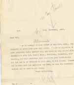 Image of Case 8645 21. Copy letter from Revd Edward Rudolf to H's brother agreeing that H. can leave the Home  4 December 1907
 page 1