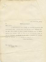 Image of Case 9059 5. Copy letter from the Society seeking to confirm dates  13 December 1912
 page 1