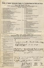 Image of Case 9126 1. Application to the Waifs and Strays' Society  17 June 1902
 page 1