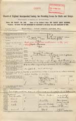 Image of Case 9316 2. Copy of the above form  27 November 1902
 page 1