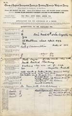 Image of Case 9350 1. Application to Waifs and Strays' Society  9 December 1902
 page 1