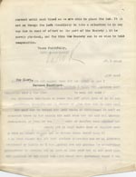 Image of Case 9498 28. Copy letter from the Revd Edward Rudolf explaining to the Devizes Union the difficulties that A. has faced finding a situation because of his disability and asking if they could continue maintenance payments  28 October 1910
 page 2