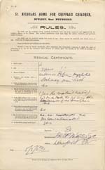 Image of Case 9627 3. Medical certificate  5 May 1903
 page 1
