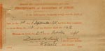 Image of Case 9635 3. Certificate of the registry of T's birth  21 October 1895
 page 1