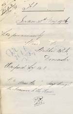 Image of Case 9653 6. Notice of overpayment of maintenance  18 June 1906
 page 1